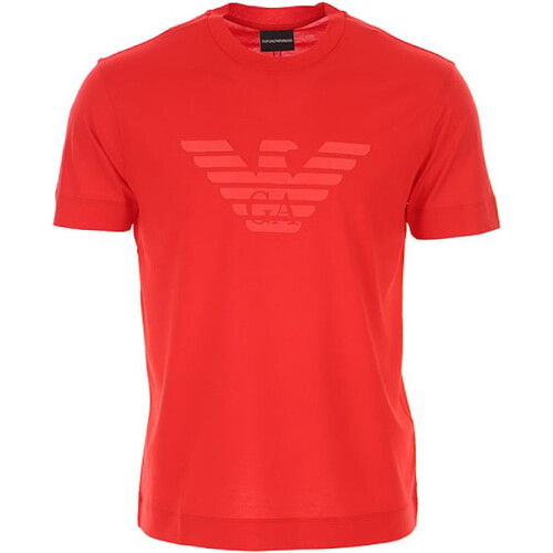 Abbigliamento Uomo T-shirt & Polo Emporio Armani 3K1TAG1JUVZ03A2 Rosso