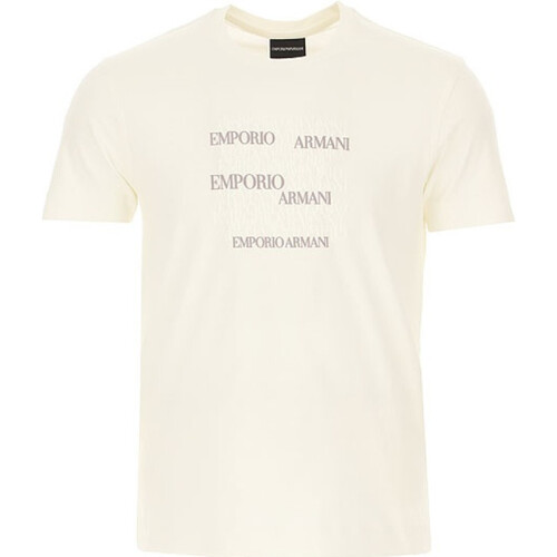 Abbigliamento Uomo T-shirt & Polo Emporio Armani 3K1TD61JSHZ0101 Bianco