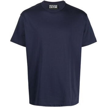Abbigliamento Uomo T-shirt & Polo Versace Jeans Couture B3GWA7TI30319200 Blu