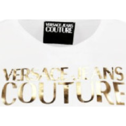 Abbigliamento Donna T-shirt & Polo Versace Jeans Couture B2HUA7GT36255003 Bianco