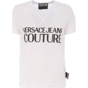 Abbigliamento Donna T-shirt & Polo Versace Jeans Couture B2HVA7X030324003-XL Bianco