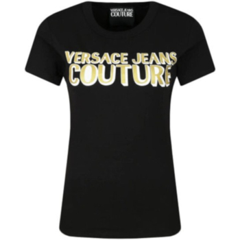 Abbigliamento Donna T-shirt & Polo Versace Jeans Couture B2HVB7K130327-S Nero