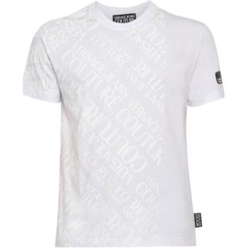 Abbigliamento Uomo T-shirt & Polo Versace Jeans Couture E3GVB7S430319003 Bianco
