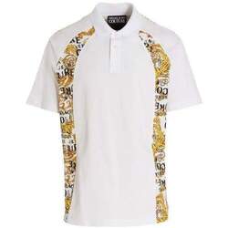 Abbigliamento Uomo T-shirt & Polo Versace Jeans Couture 74GAG613JS149G03 Bianco