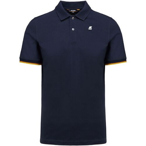 Abbigliamento Uomo T-shirt & Polo K-Way K7121WK89 Blu