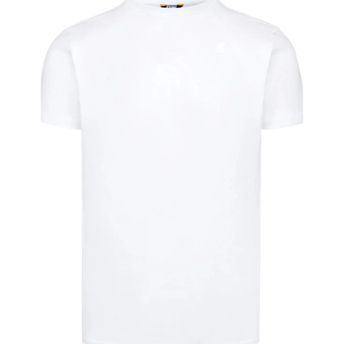 Abbigliamento Uomo T-shirt & Polo K-Way K3121RW001 Bianco