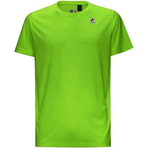 Abbigliamento Uomo T-shirt & Polo K-Way K4117GWT84 Verde