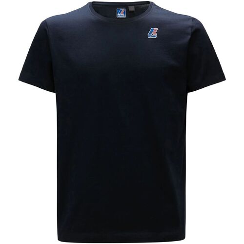 Abbigliamento Uomo T-shirt & Polo K-Way K007JE0K89 Blu