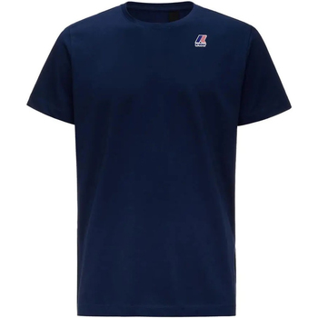 Abbigliamento Uomo T-shirt & Polo K-Way K007JE0732 Blu