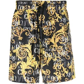 Abbigliamento Uomo Shorts / Bermuda Versace Jeans Couture 74GADD18CQS51G89 Nero
