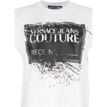 Abbigliamento Donna T-shirt & Polo Versace Jeans Couture 74HAHY02CJ00Y003 Bianco