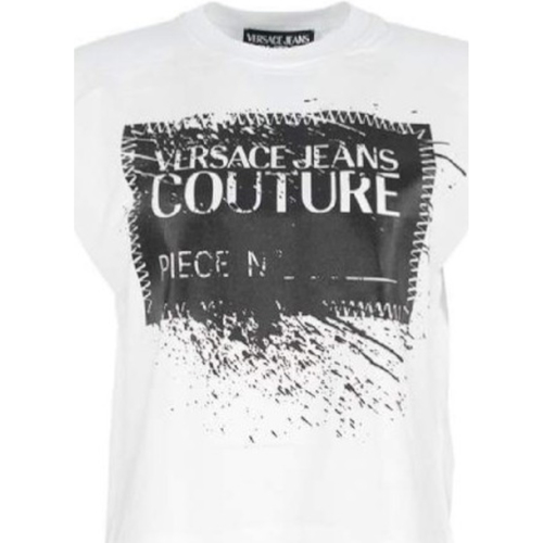 Abbigliamento Donna T-shirt & Polo Versace Jeans Couture 74HAHY02CJ00Y003 Bianco