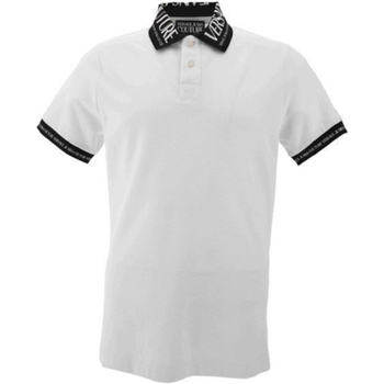 Abbigliamento Uomo T-shirt & Polo Versace Jeans Couture 74GAGT02CJ01T003 Bianco