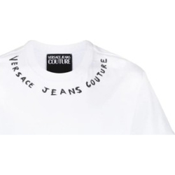 Abbigliamento Uomo T-shirt & Polo Versace Jeans Couture 74GAHT17CJ00T003 Bianco
