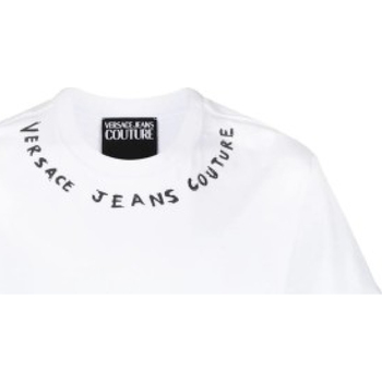 Abbigliamento Uomo T-shirt & Polo Versace Jeans Couture 74GAHT17CJ00T003 Bianco