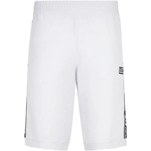 Abbigliamento Uomo Shorts / Bermuda Ea7 Emporio Armani 3LPS61PJ05Z0100 Bianco