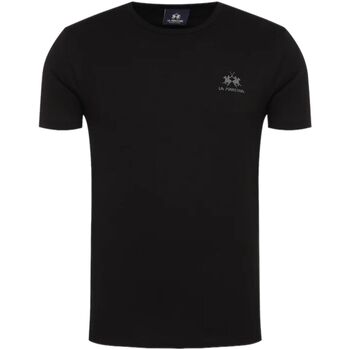 Abbigliamento Uomo T-shirt & Polo La Martina CCMR02JS20609999 Nero