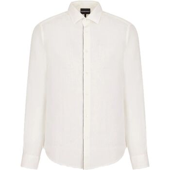 Abbigliamento Uomo Camicie maniche lunghe Emporio Armani 3L1CP51NBPZ0101 Bianco