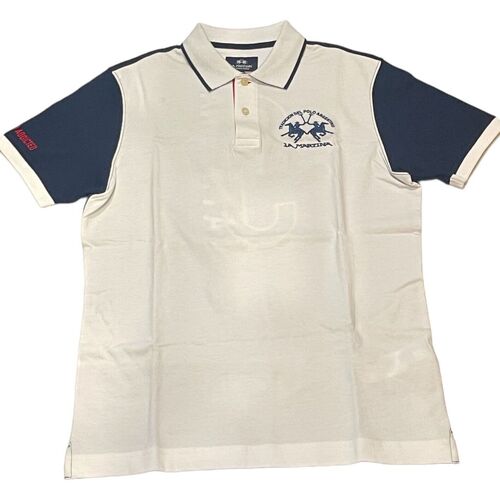 Abbigliamento Uomo T-shirt & Polo La Martina PMP631PK027B0043 Bianco