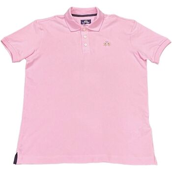 Abbigliamento Uomo T-shirt & Polo La Martina TMP002PK00105157 Rosa