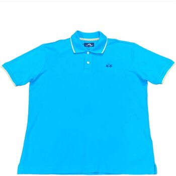Abbigliamento Uomo T-shirt & Polo La Martina BPMP04PK03107116 Blu