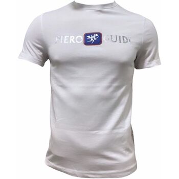 Abbigliamento Uomo T-shirt & Polo Piero Guidi 187FP404F98 Bianco