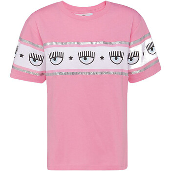 Abbigliamento Donna T-shirt & Polo Chiara Ferragni 72CBHT16CJT00414 Rosa