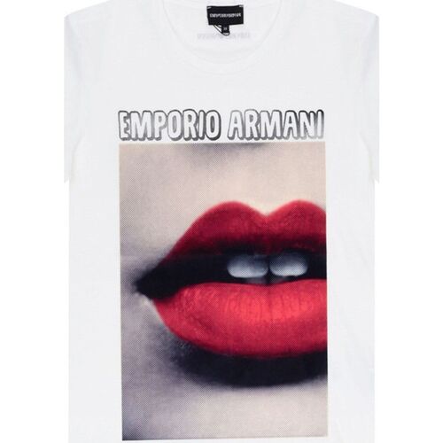 Abbigliamento Donna T-shirt & Polo Emporio Armani 6H2T7S2J53Z0100 Bianco