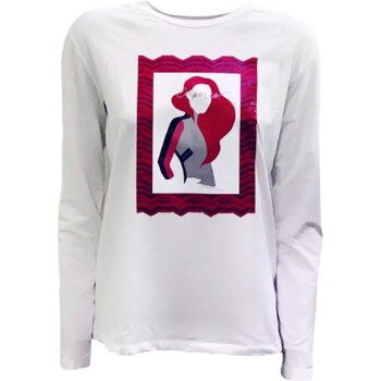 Abbigliamento Donna T-shirt & Polo Emporio Armani 6H2T8D2J07Z0100 Bianco