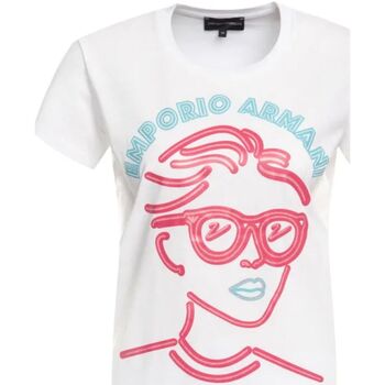 Abbigliamento Donna T-shirt & Polo Emporio Armani 3H2T7H2J95Z0100 Bianco