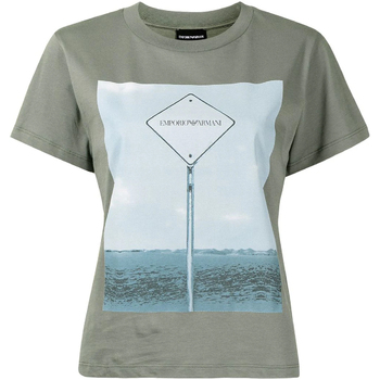 Abbigliamento Donna T-shirt & Polo Emporio Armani 3K2T8A2J53Z0542 Verde