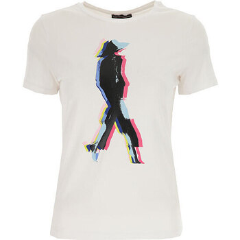 Abbigliamento Donna T-shirt & Polo Emporio Armani 6K2T6E2JQAZ0100 Bianco