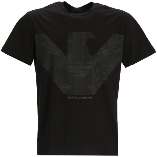 Abbigliamento Uomo T-shirt & Polo Emporio Armani 3L1TFF1JPZZ0920 Blu