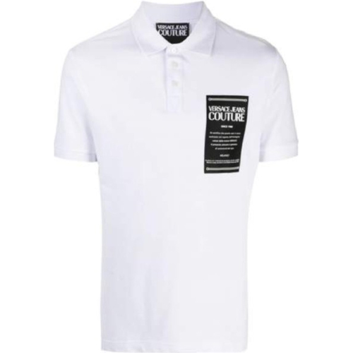 Abbigliamento Uomo T-shirt & Polo Versace Jeans Couture B3GWA7T936571003 Bianco