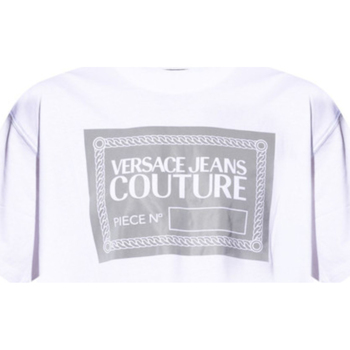 Abbigliamento Uomo T-shirt & Polo Versace Jeans Couture 71GAHT15CJ00T003 Bianco