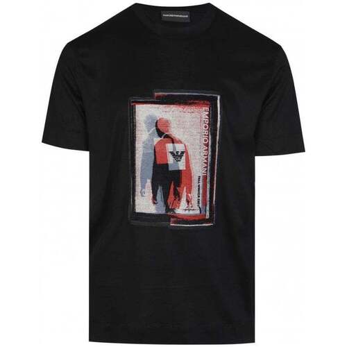 Abbigliamento Uomo T-shirt & Polo Emporio Armani 6K1TC81JUVZ0055 Nero