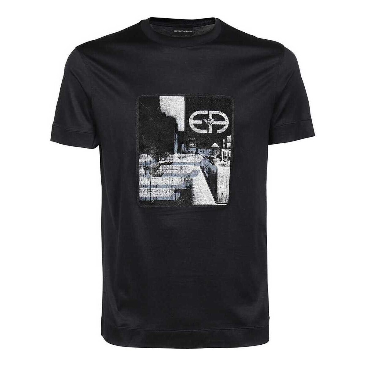 Abbigliamento Uomo T-shirt & Polo Emporio Armani 6K1TC81JUVZ09D6 Blu