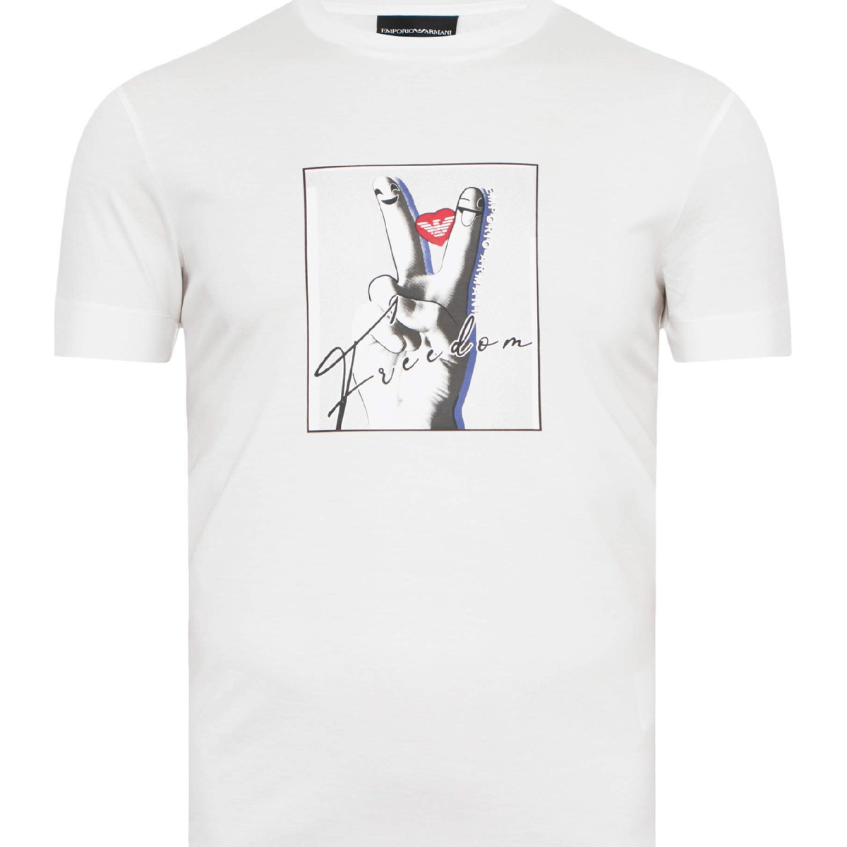Abbigliamento Uomo T-shirt & Polo Emporio Armani 6K1TE41JUVZ0150 Bianco