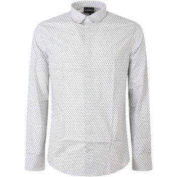 Abbigliamento Uomo Camicie maniche lunghe Emporio Armani 6H1C631NC0ZF101 Bianco
