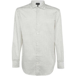 Abbigliamento Uomo Camicie maniche lunghe Emporio Armani 3L1C861NPBZF133 Bianco