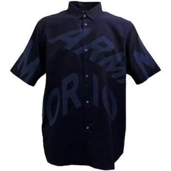 Abbigliamento Uomo Camicie maniche lunghe Emporio Armani 3L1C811N7MZF056 Blu