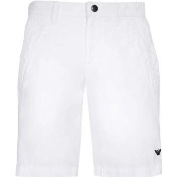 Abbigliamento Uomo Shorts / Bermuda Emporio Armani 2118552R47100010 Bianco