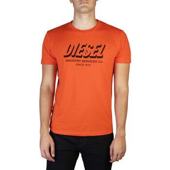 Abbigliamento Uomo T-shirt maniche corte Diesel - t-diegos-a5_a01849_0gram Arancio