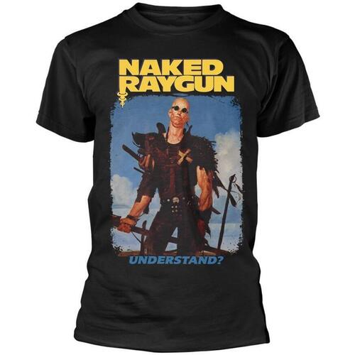 Abbigliamento T-shirts a maniche lunghe Naked Raygun Understand? Nero
