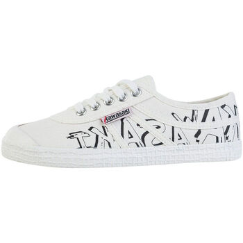 Scarpe Sneakers Kawasaki Graffiti Canvas Shoe K202416-ES 1002 White Bianco