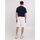 Abbigliamento Uomo Shorts / Bermuda Franklin & Marshall JM4007-2000P01 ARCH LETTER-011 OFF WHITE Bianco