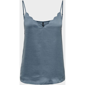 Only TOP LOOSE CAMI Blu