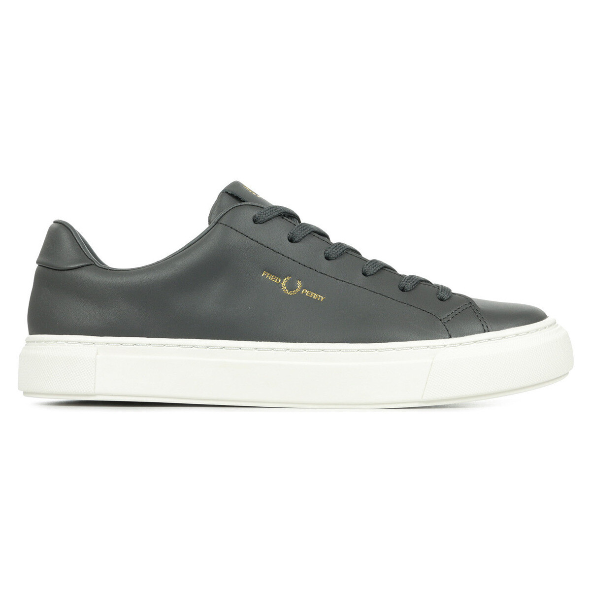 Scarpe Uomo Sneakers Fred Perry B71 Leather Nero