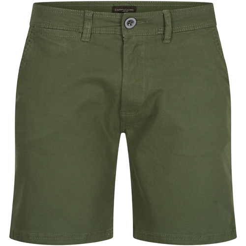 Abbigliamento Uomo Shorts / Bermuda Cappuccino Italia Chino Short Army Verde