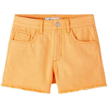 Abbigliamento Bambina Shorts / Bermuda Name it 13213282 Arancio